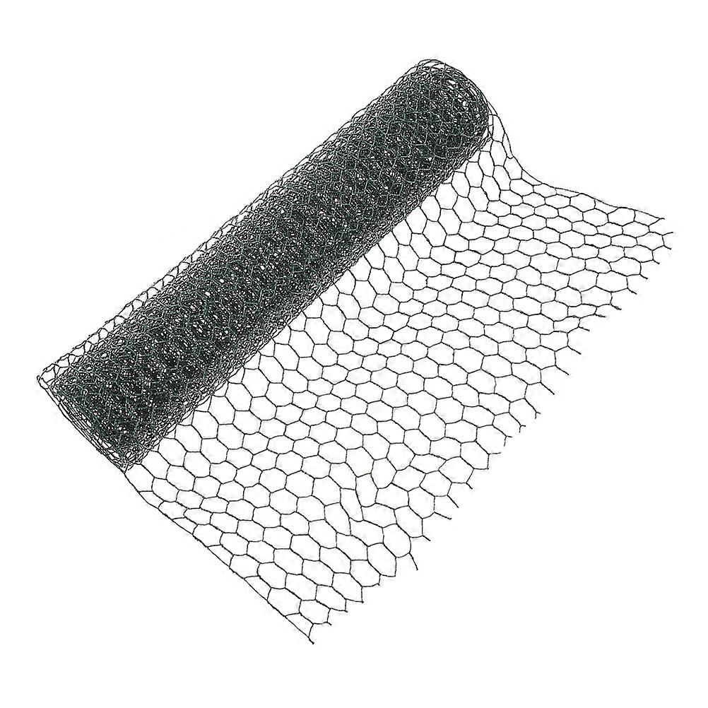 Green Hexagonal Wire Net for Decoration 1 Roll of Poultry Wire Fencing