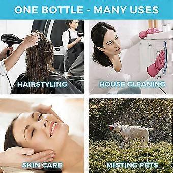 2X Pulverizador Contínuo de Água para Cabelo, Borrifador Ultrafino, Sem Propelente, para Estilização de Cabelo, Borrifar, Salão de Beleza, 300ml A