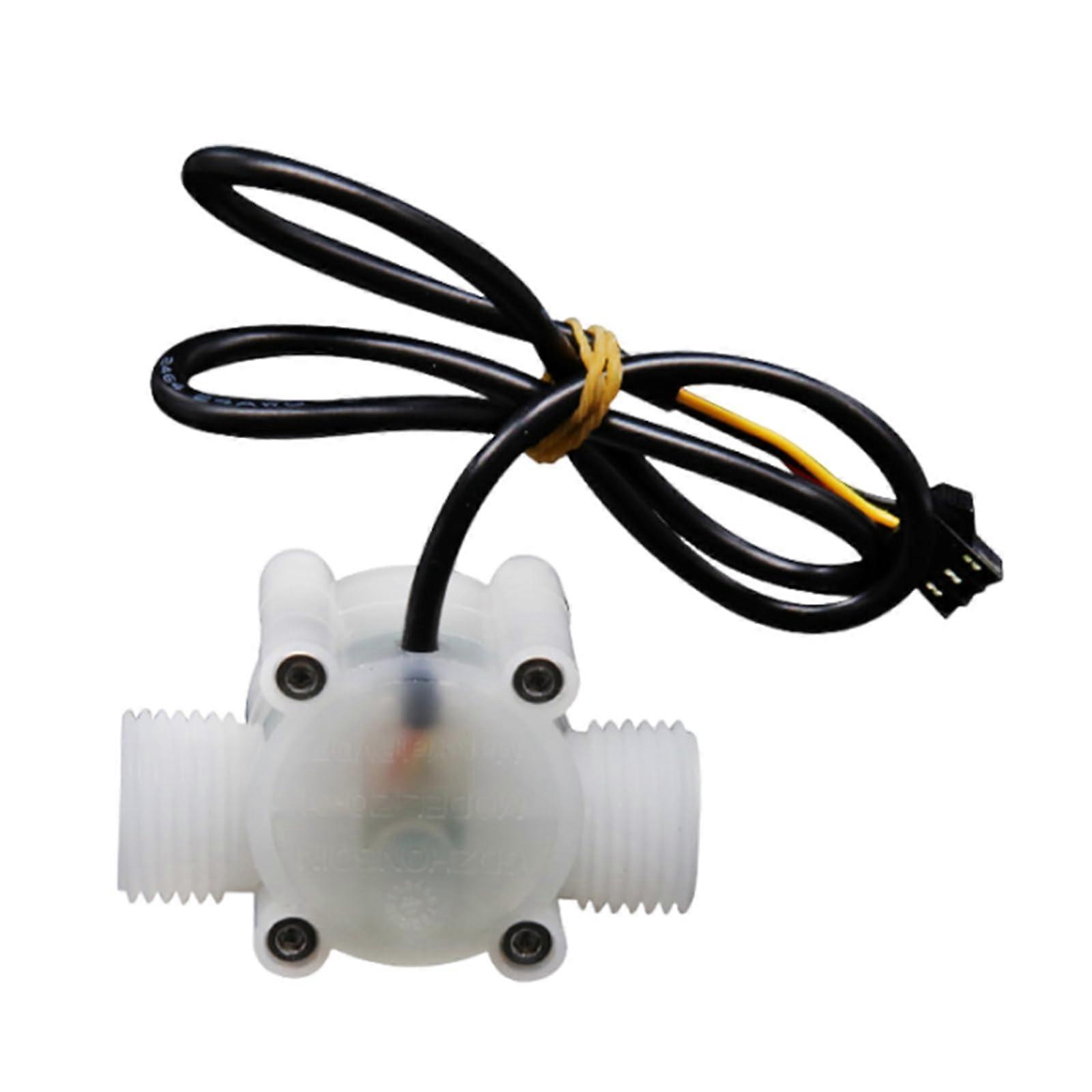 Temperature Water Flow Sensor with  Accuracy for Irrigation and City Water Supply