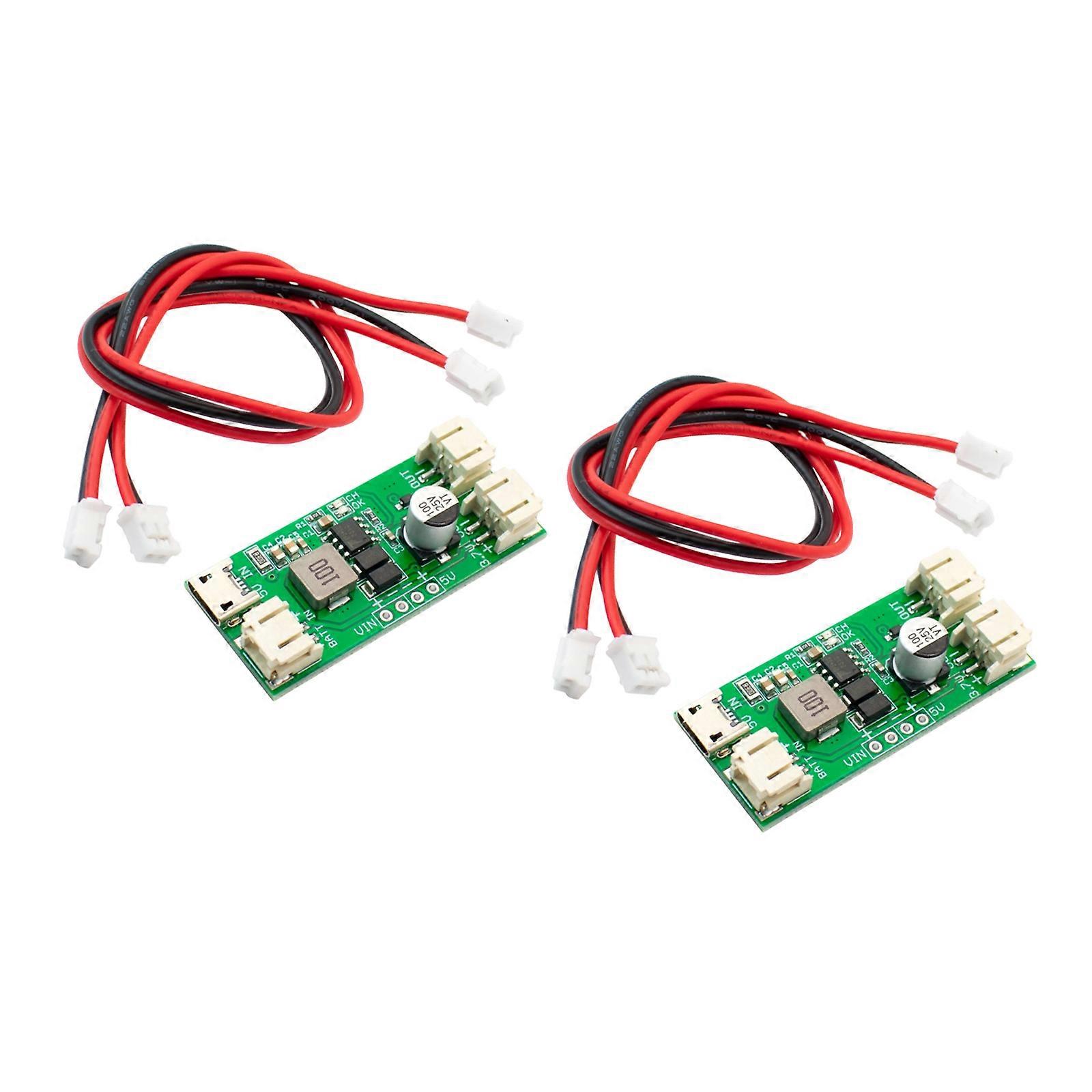 Single Battery Charging Boost Module TP5400 95% Efficiency Overcharge Overdischarge Protections Battery Charging Module Multicolor