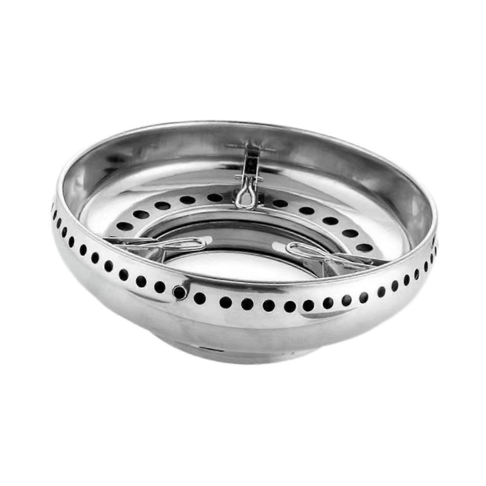 Wok Pan Support Rack Kitchen Pan Rack for Cooktop Range Pan Cam Double Layer