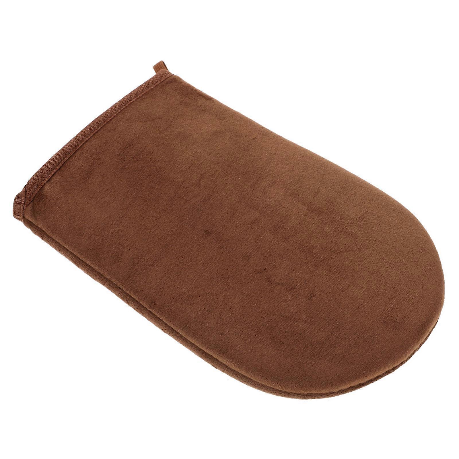 Self Tanning Mitt for Even Application with Soft Flocked Material 1 Piece