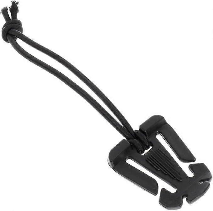 Backpack Carabiner Elastic Tool Winder Buckle Rope 1 Piece Strap