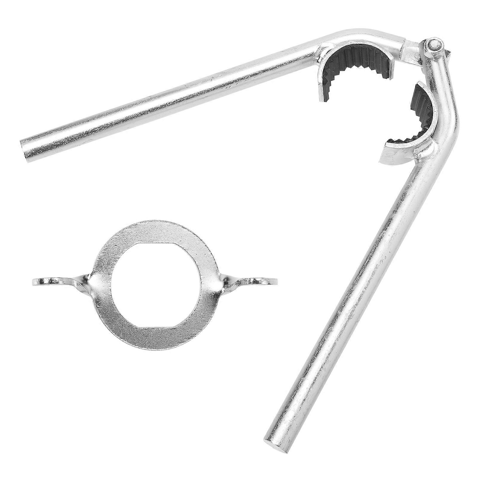 Wrench Faucet Bubbler Installation Tool Disassembly Work Iron 2Pcs