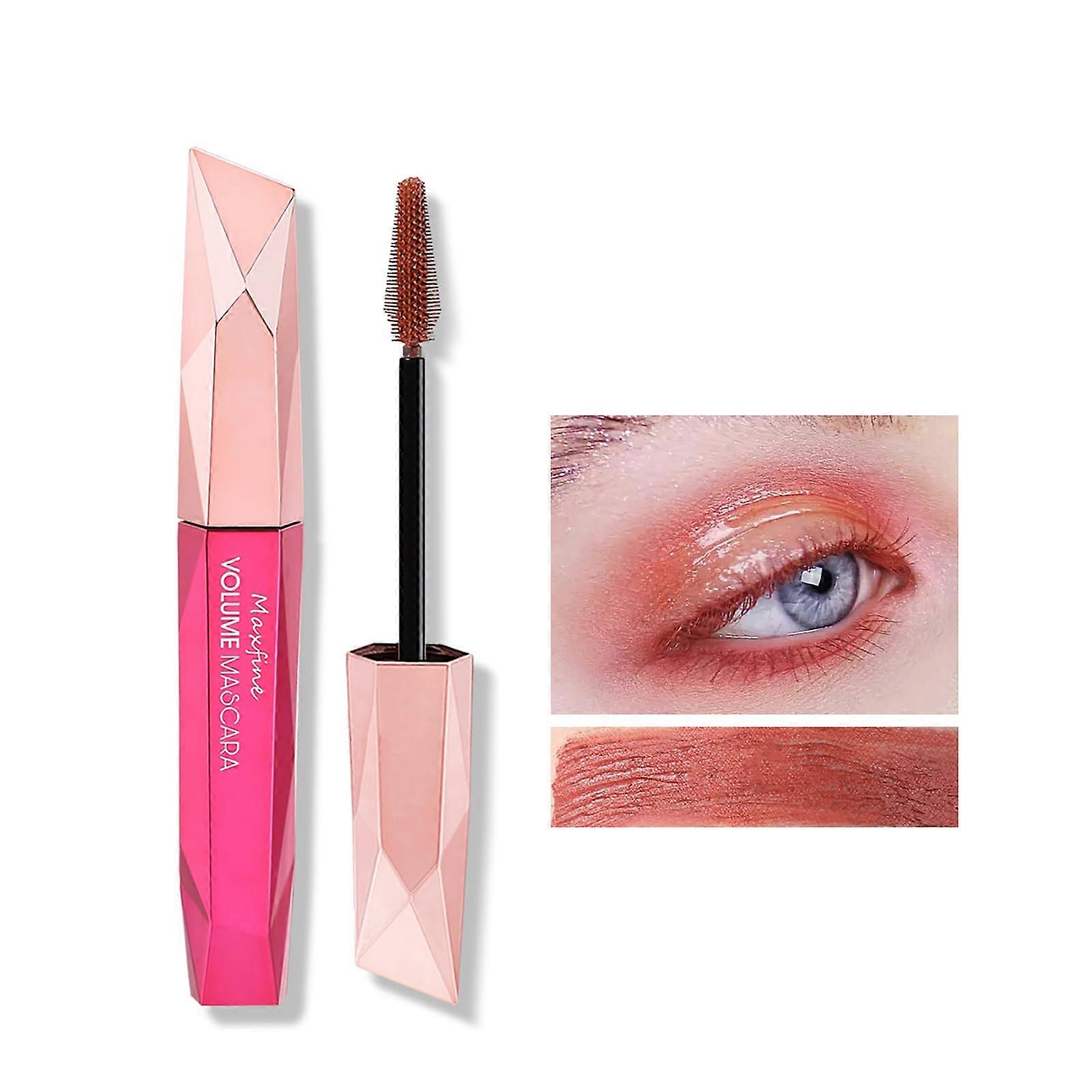 Waterproof Mascara #03 Berry with LongLasting Volume and 3D Curl for SmudgeProof Dramatic Lashes