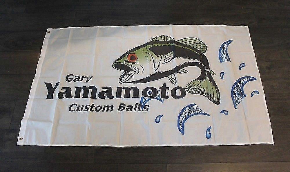 Gary Yamamoto Angelbanner Flagge