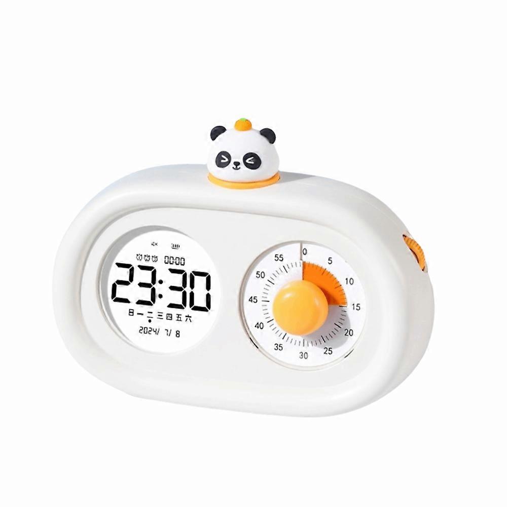 New Dual Screen Alarm Clock Multi Functional Visual Display Countdown Timer Table Clock Student Time Management