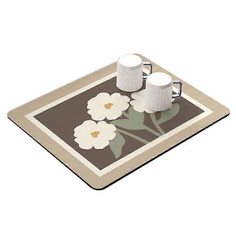 30x40cm Absorbent Drainage Dish Drying Mat Tableware Draining Pad