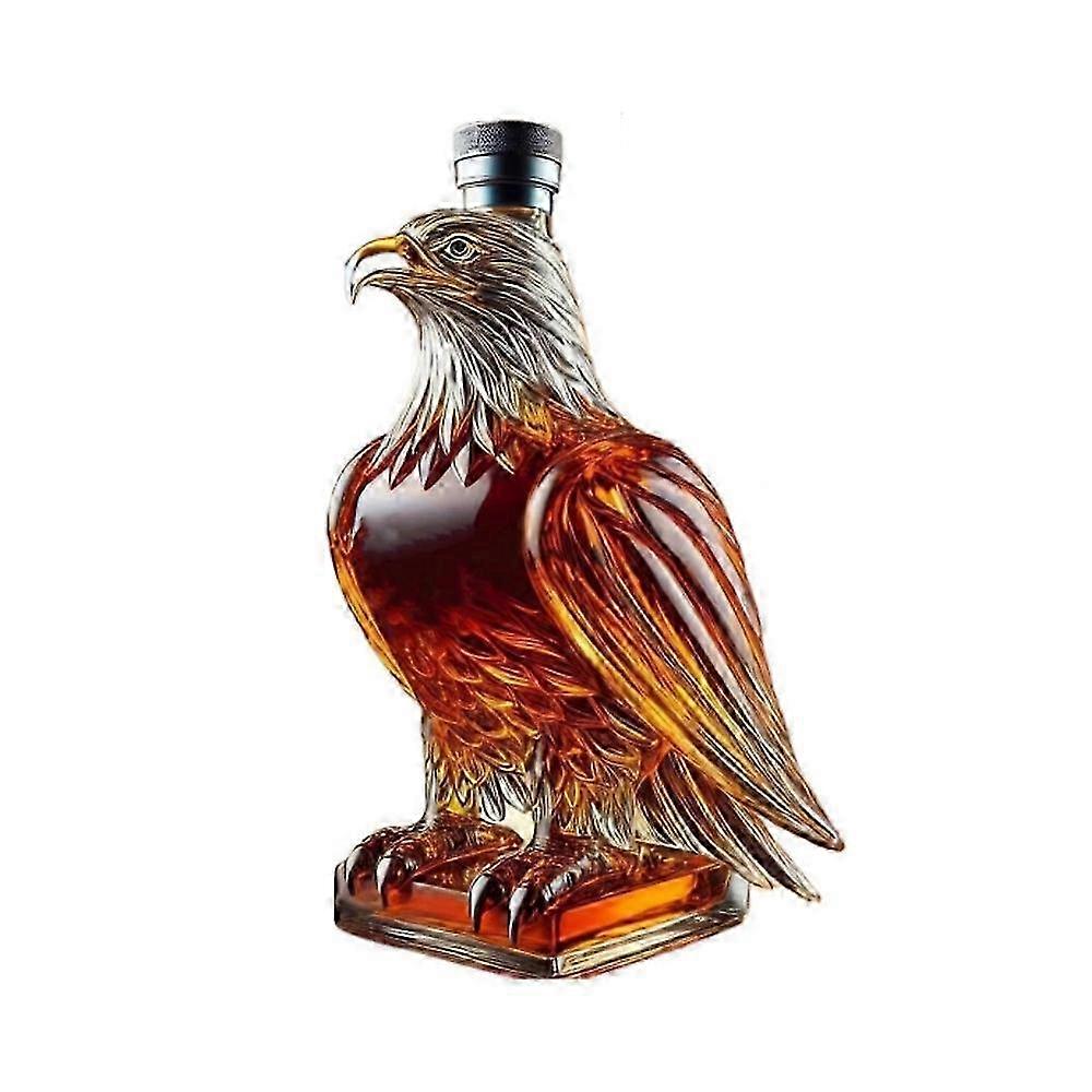 Whiskey Decanter Bald Eagle, Dachshund, Owl, Shaped Bottle, Eagle Shaped