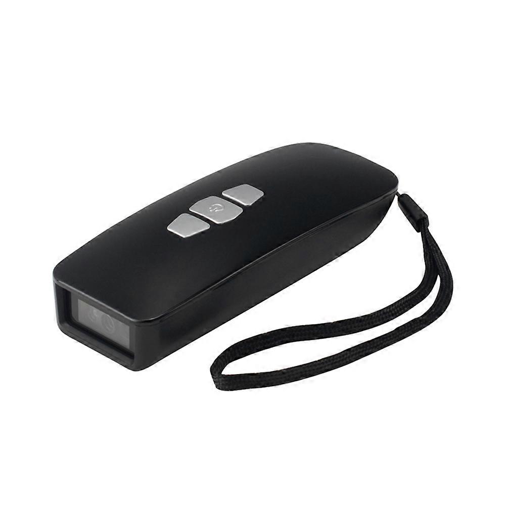 Bluetooth Barcode Scanner, Mini Portable Barcode Reader USB Wired/Bluetooth/ 2.4G Wireless 1D 2D QR PDF417 Scanner