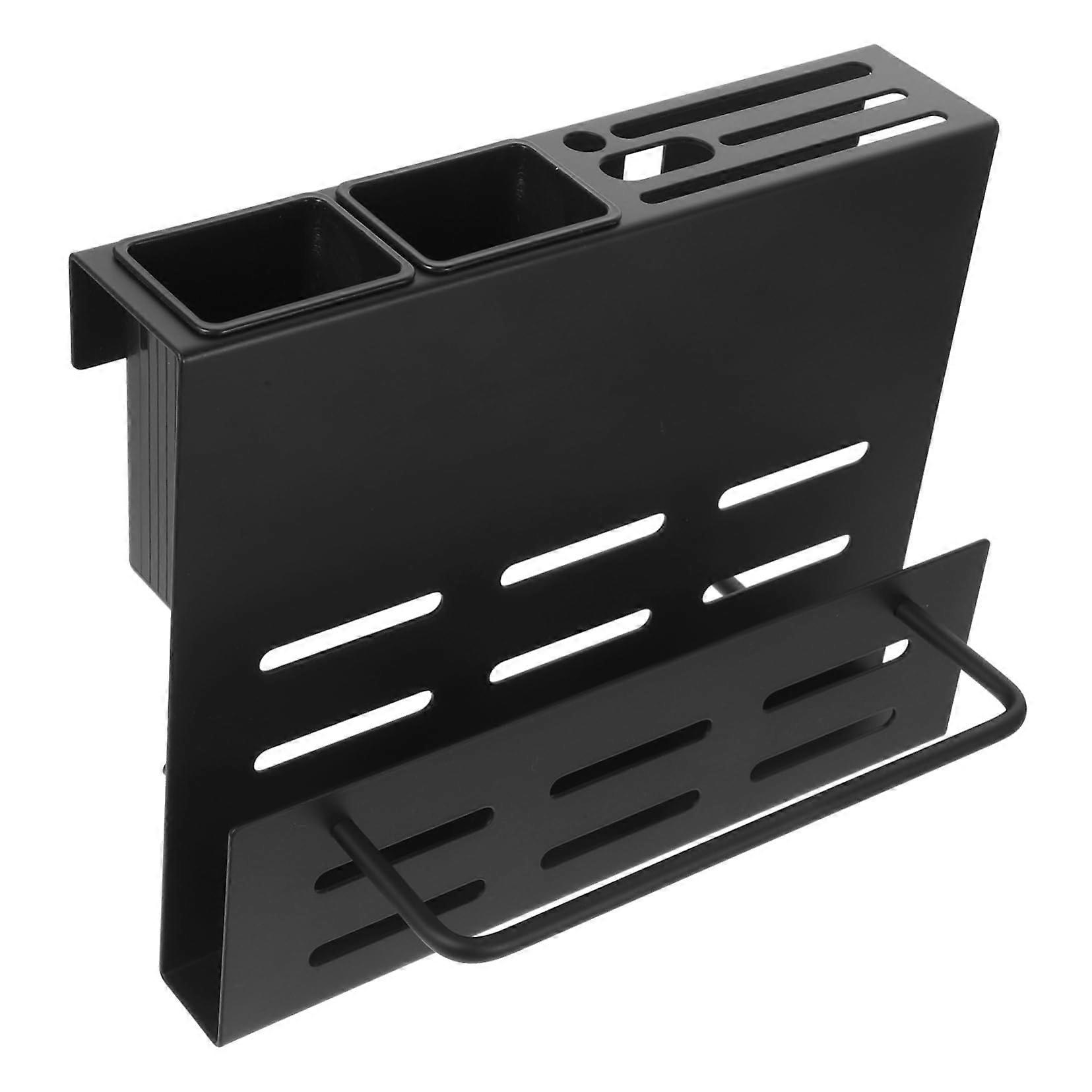 Wall Mounted Kitchen Utensil Holder and Cutting Board Organizer SpaceSaving MultiFunctional Rack