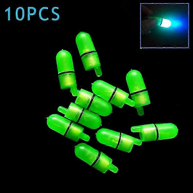 10 Pcs LED Light Night Float Fishing Rod Bite Shing Accessories