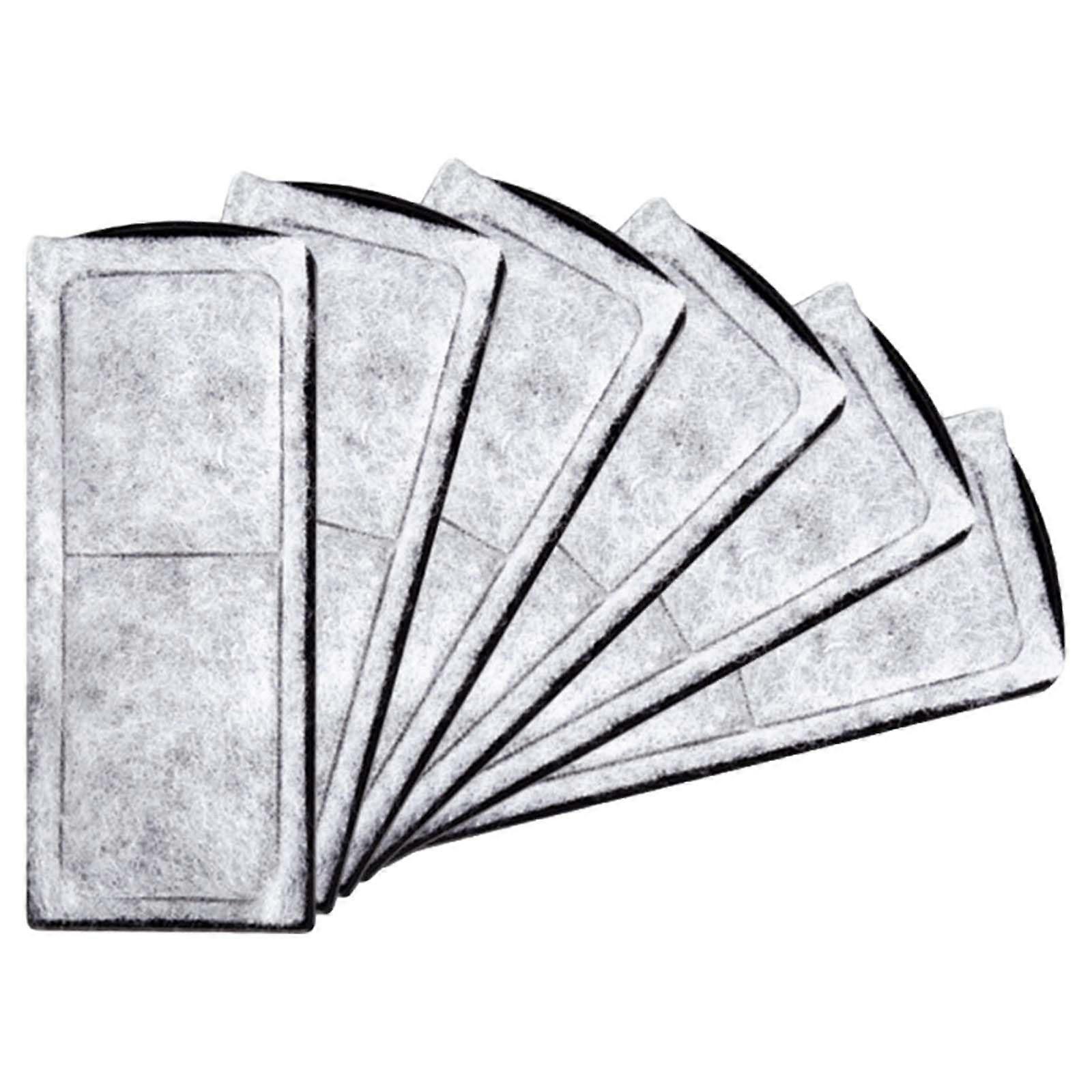 6PCS Aquarium Filter Replacement with Activated Carbon Pads for Efficient Fish Tank Filtration