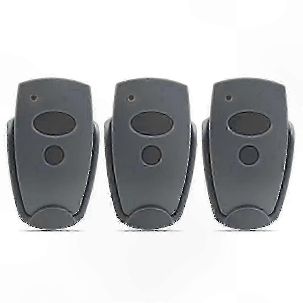 3-Pack 868.3 MHz Wireless Remote Control for Compatible Garage Door Systems