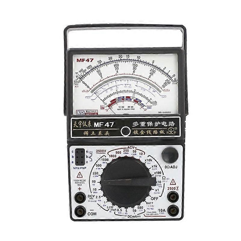 Multifunctional Pointer Multimeter Professional Electrical Instruments Mechanical High-precision Full Protection Multimeter