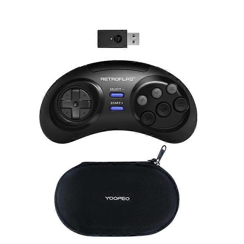 RETROFLAG Classic 2.4G Game Controller-M Wireless Gamepad Compatible with Switch, Windows, MD mini/mini 2 and Raspberry Pi