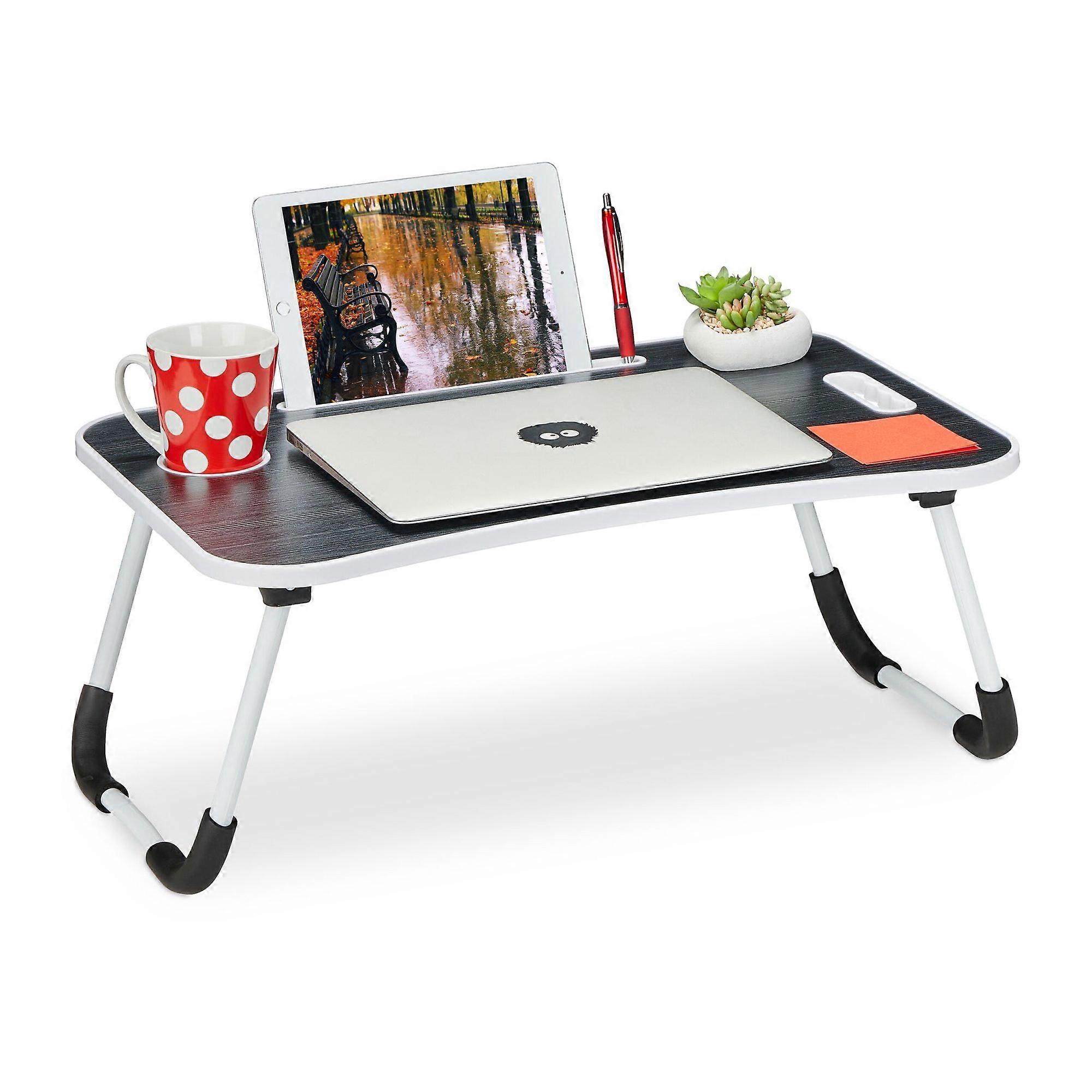 Foldable table for laptop