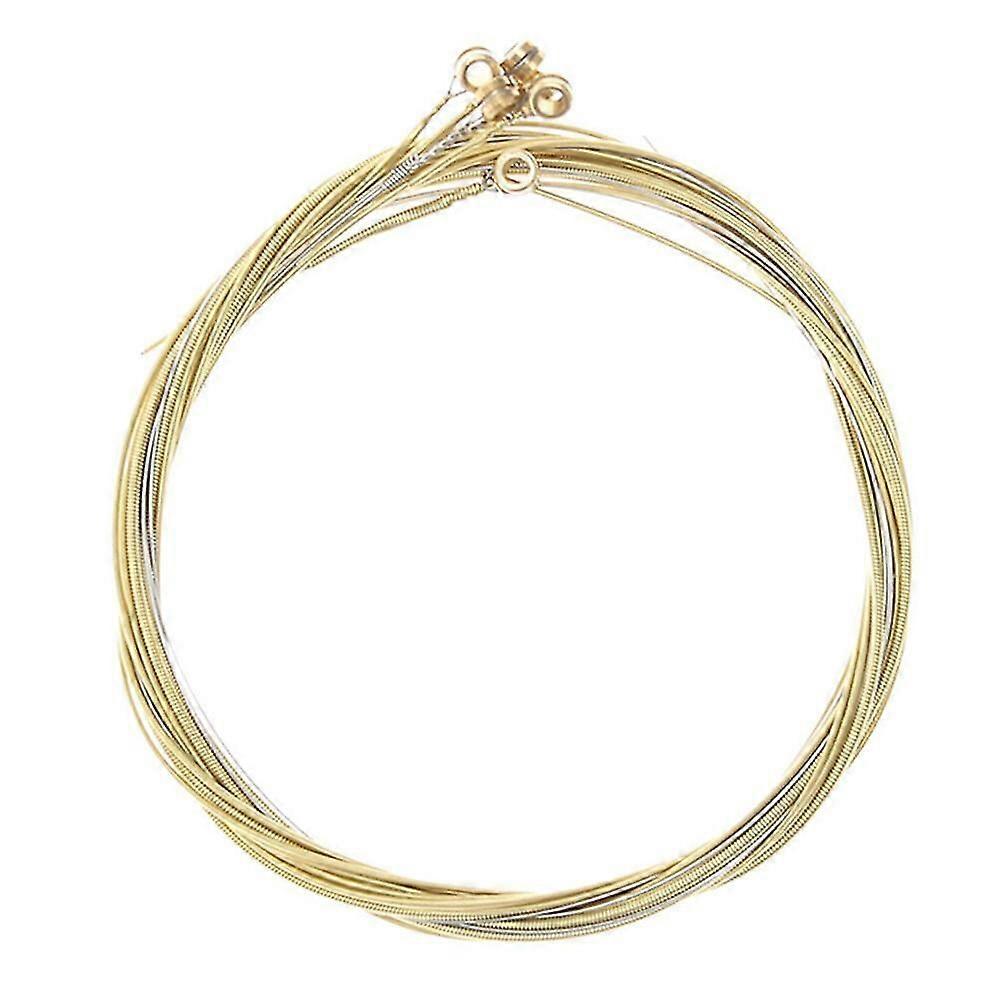 Colorful Guitar Strings E-a Acoustic Folk Classic Accessories (6 Pcs)