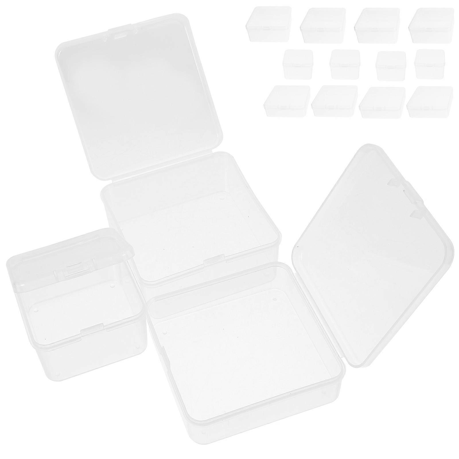 Plastic Organizer Box for Hardware Storage 45Pcs Clear Storage Boxes
