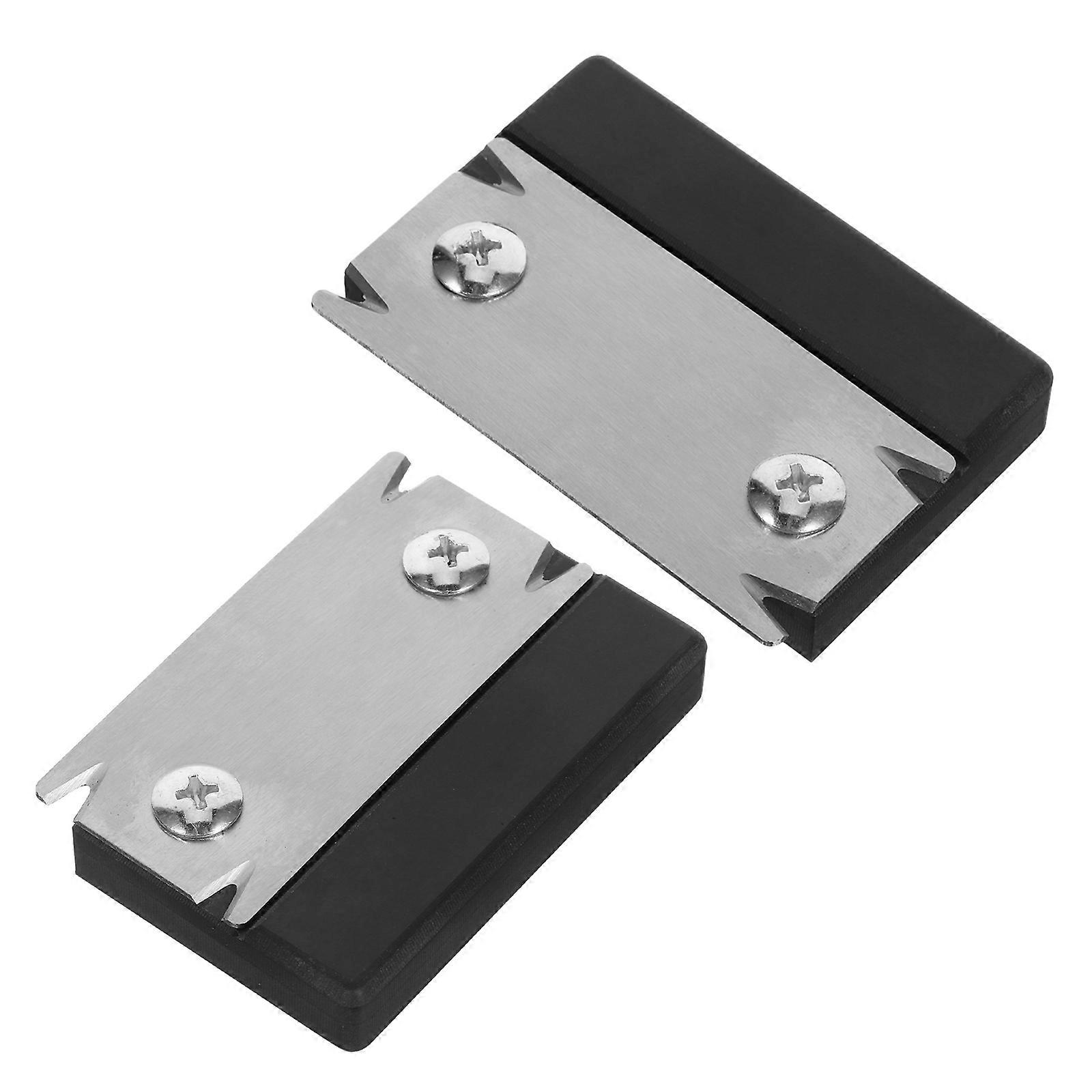 Woodworking Edge Banding Trimmer Manual Hand Planer Tool for Chamfering 2Pcs