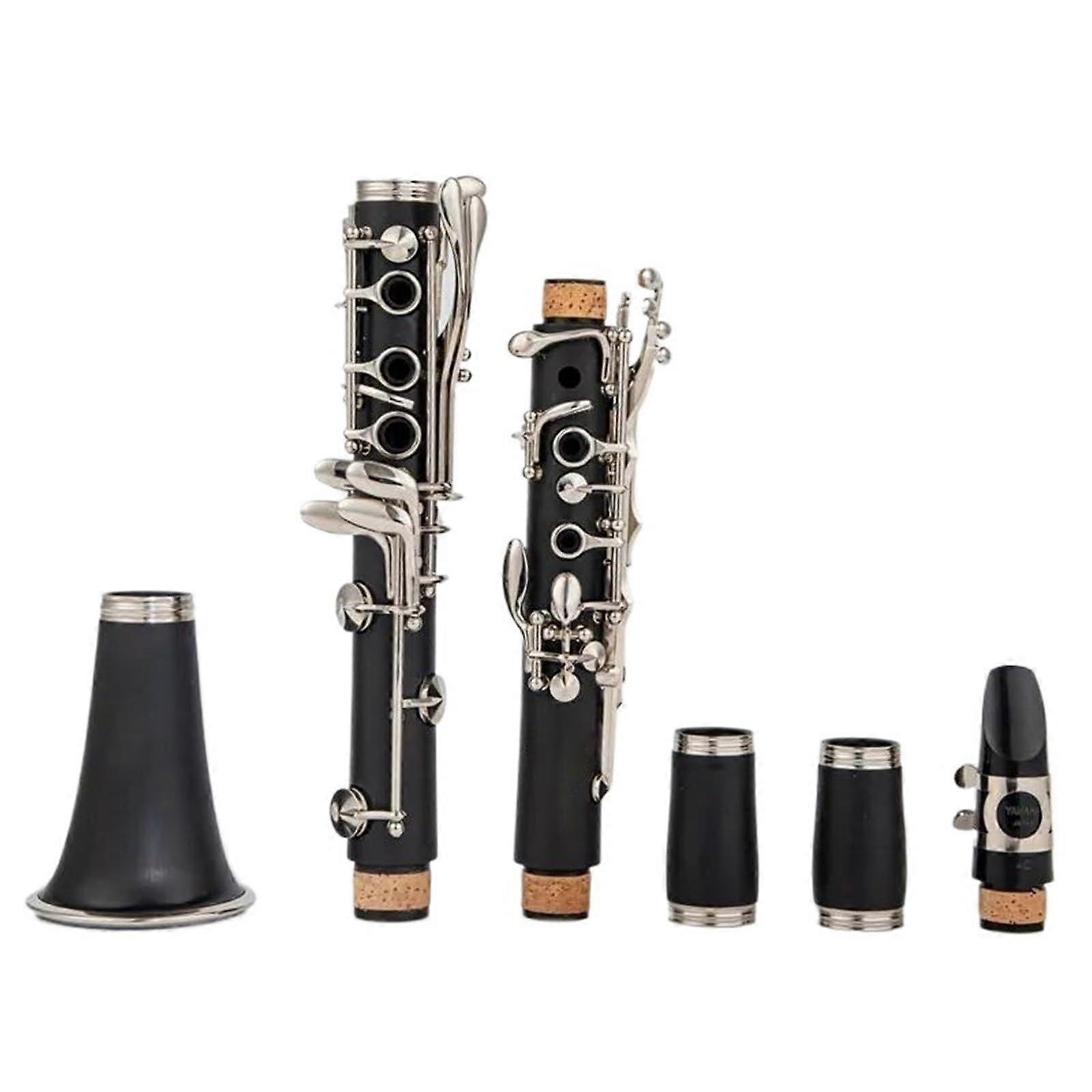 B Flat Clarinet for Beginners with Bright Clear Tone, Durable Keywork and Comfortable Spacing