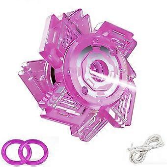 Rotierender Feuerwerkskreisel, Schwungrad mit Zugmechanismus, nostalgisches und stressabbauendes Kinderspielzeug, ideales Geschenk für Jungen