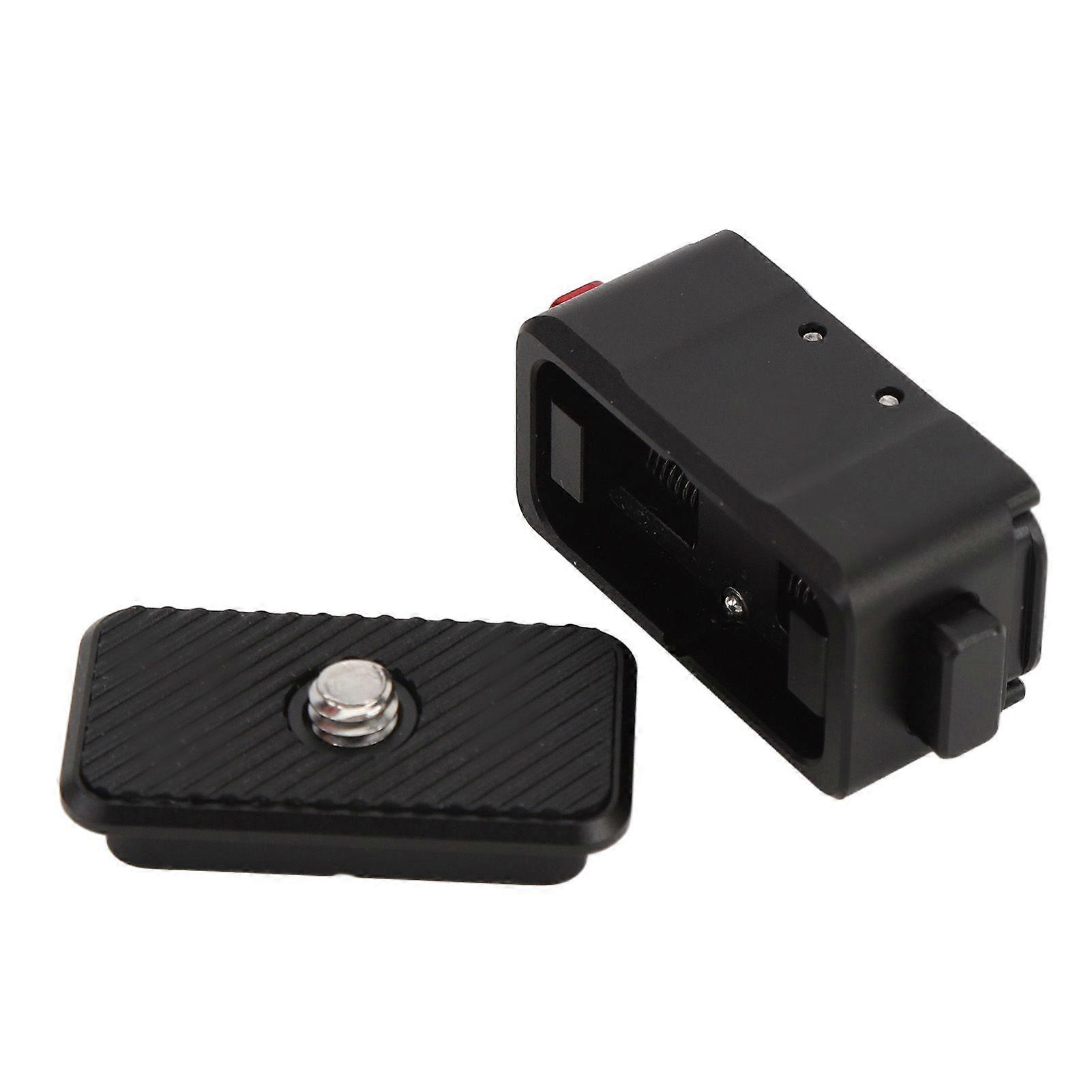 Camera Quick Release Tripod Mount 1/4in Interface Universal Camera QR Plate Adapter Compatible With Stabilizer Tripod Action Camera