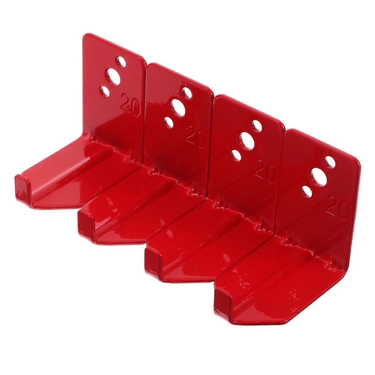 Fire Extinguisher Wall Mount Bracket Set with Angled Space Saving Design for Office and