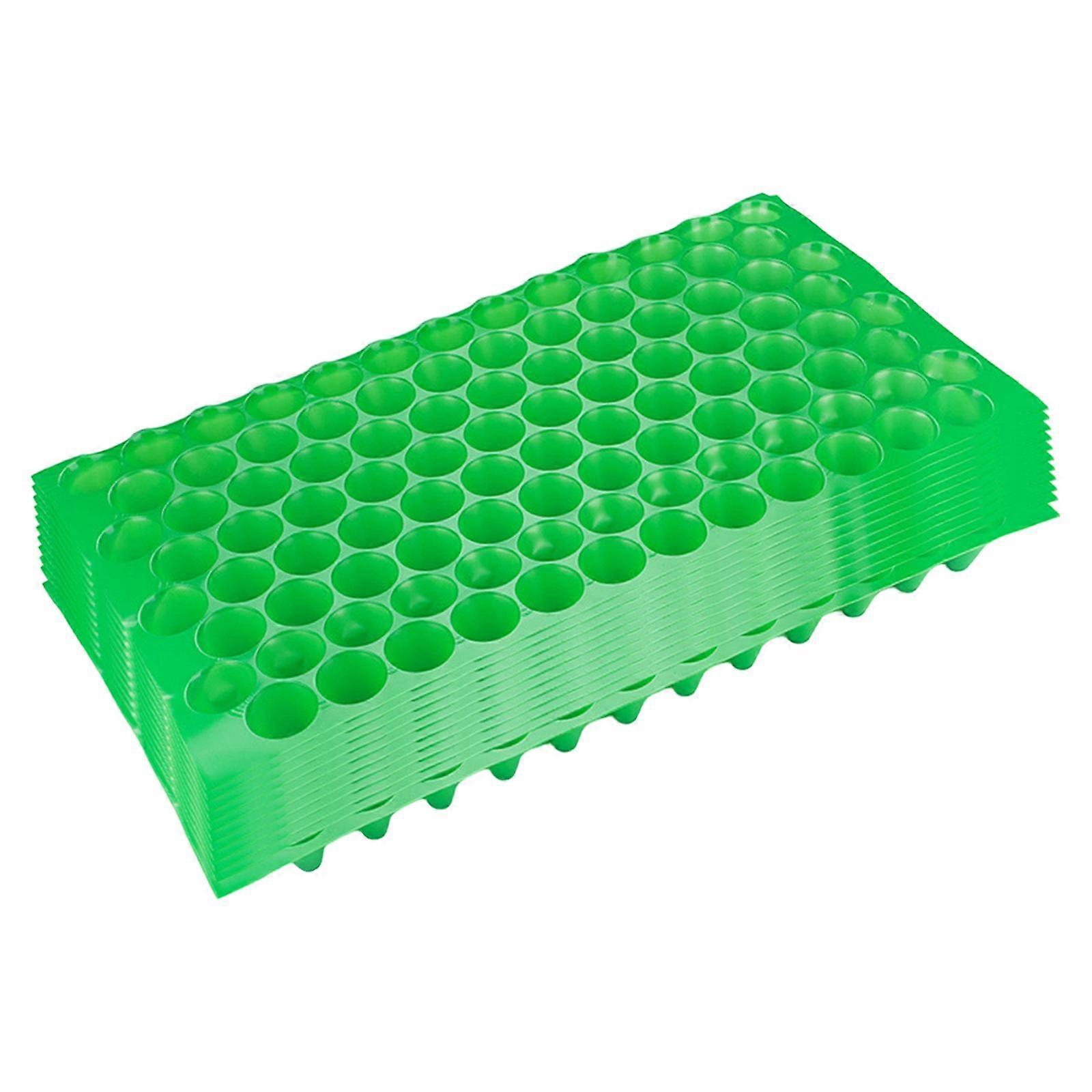 10Pcs Seedling Trays Propagation Tray Multifunctional Practical Portable