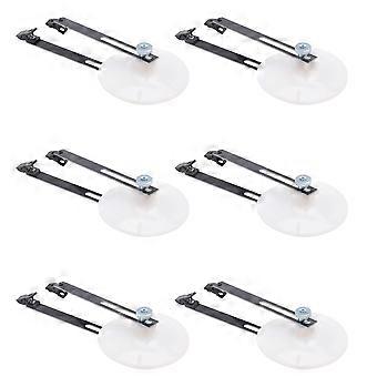 6 Pack TV Side Board Retainer Clip LED LCD TV Screen Remover Repair Tool Silicone Vacuum Suction Cup