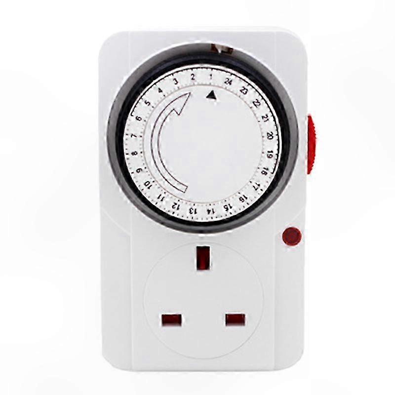 Programmable Timer Socket Kit with 3-Pin Plug and Time Controller