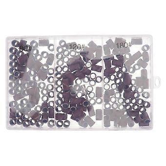 Nail Grinding Head for Manicure 1 Box Sanding Band Brown Resin Material