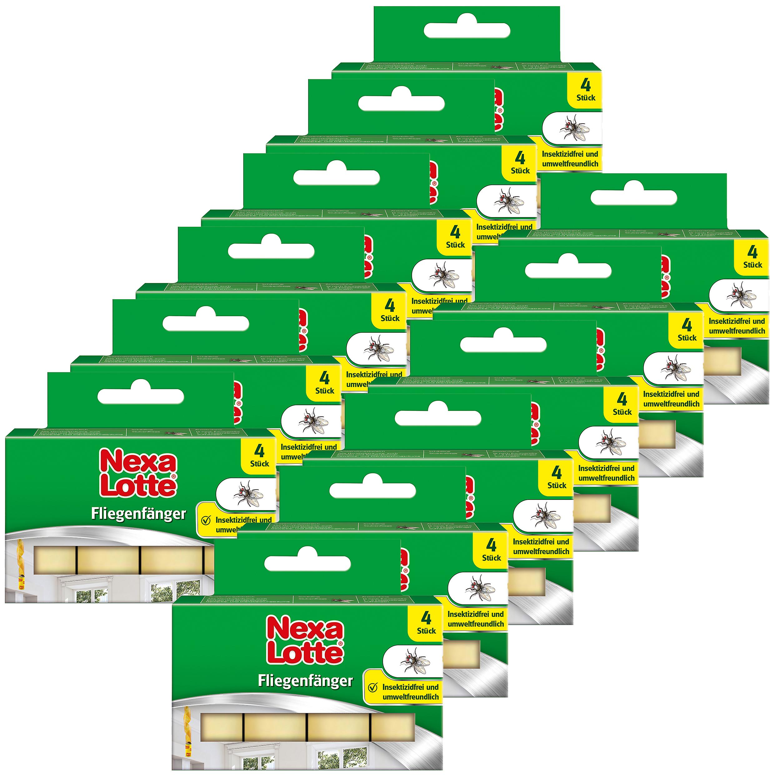 12 x NEXA LOTTE® flypaper, 4 pieces