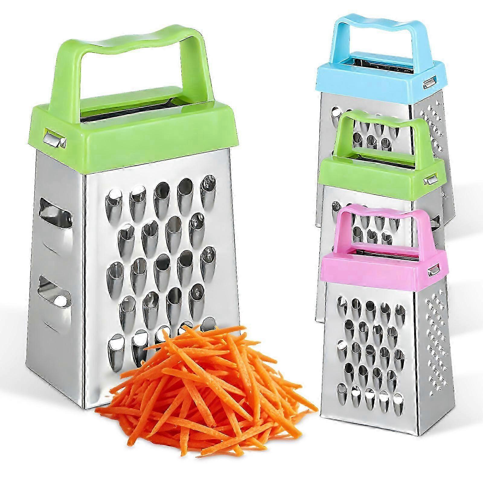 Mini Box Cheese for Garlic Grating 6Pcs Assorted Colors