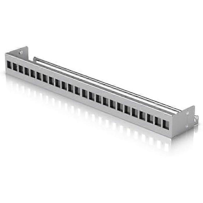 Rack Panel - Ubiquiti - UACC-RACK-PANEL-PATCH-BLANK-24 - Negro - 24 ranuras - Independiente