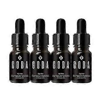 1-5PCS GODA For Her Pheromone Perfume for Women -15ml/0.50 fl. oz - Long-Lasting Women Fragrances with Jasmine and Rose