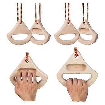 Portable Wood Hangboard for Rock Climbing & Forearm Training