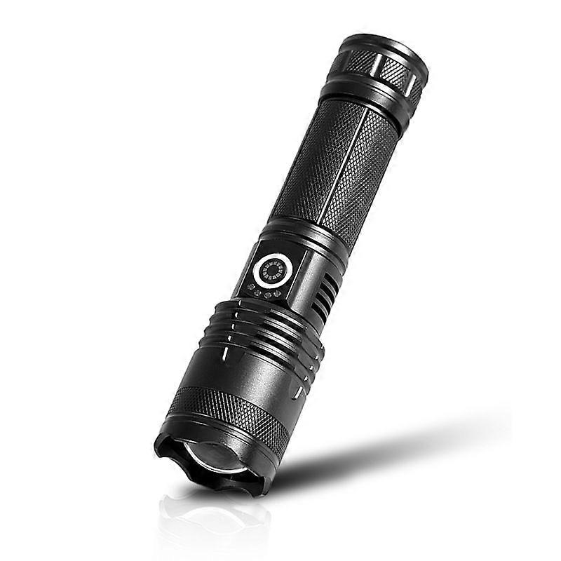 White Laser Rechargeable LED Flashlight Tactical Torch