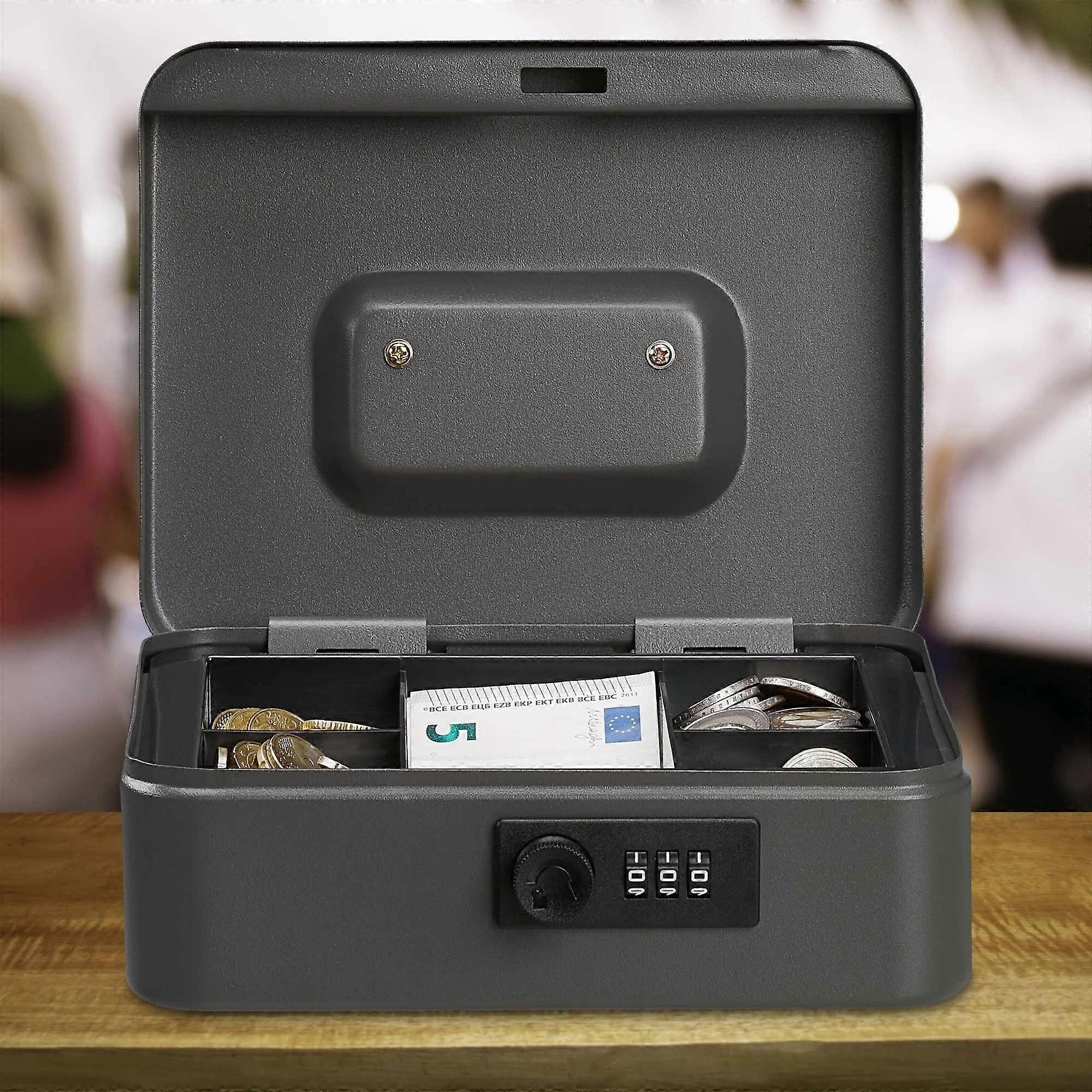 Cash drawer with combination lock