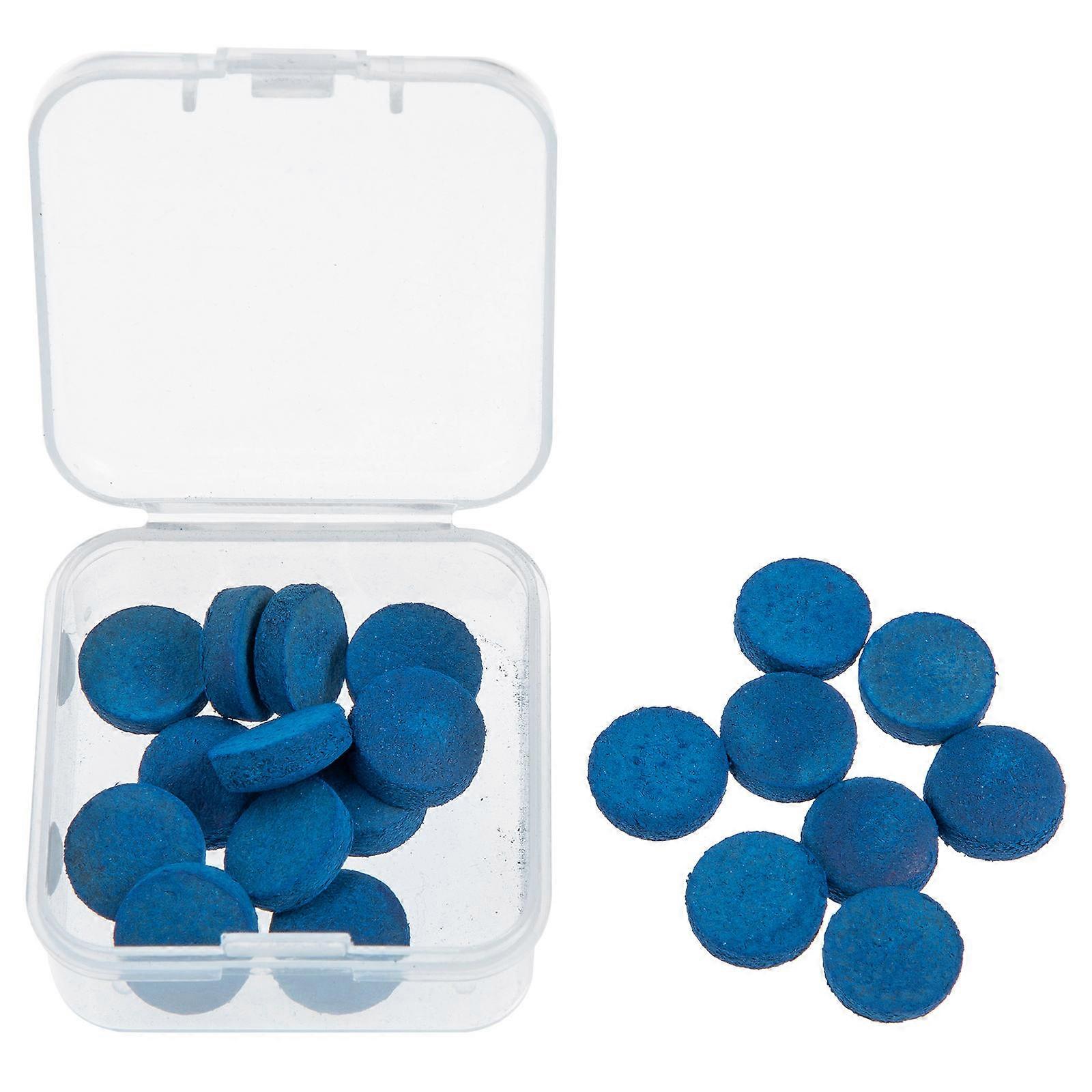 20pcs tragbare Queue-Spitze Billard Queue-Spitzen Ersatz-Billardzubehör