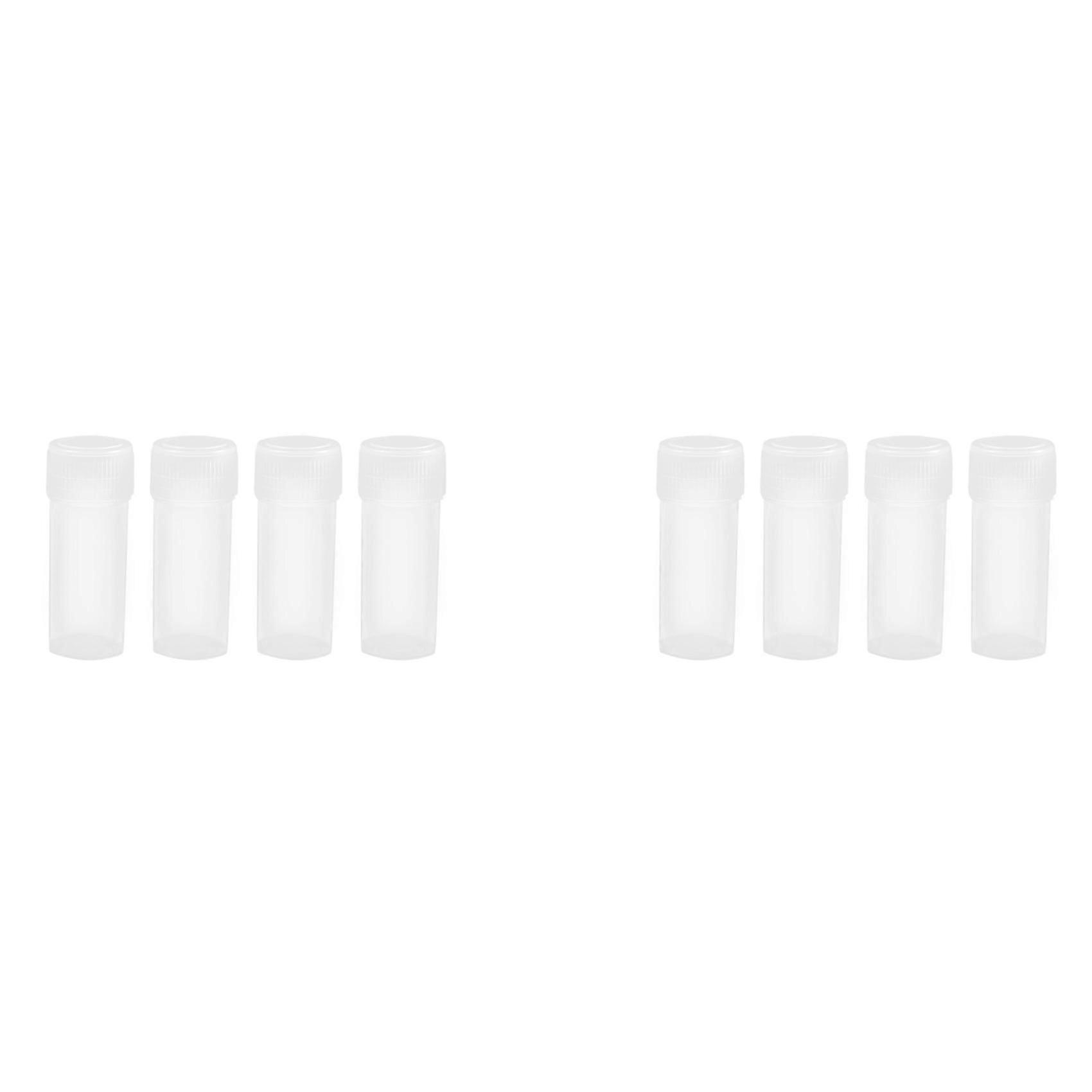 1000 Pcs 5Ml Plastic Sample Bottles Potable Mini Clear Storage Case Vial Storage Container