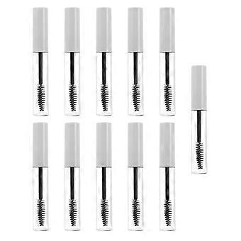 Mascara Tubes Empty Plastic Containers for Storage 11Pcs White DIY Tubes
