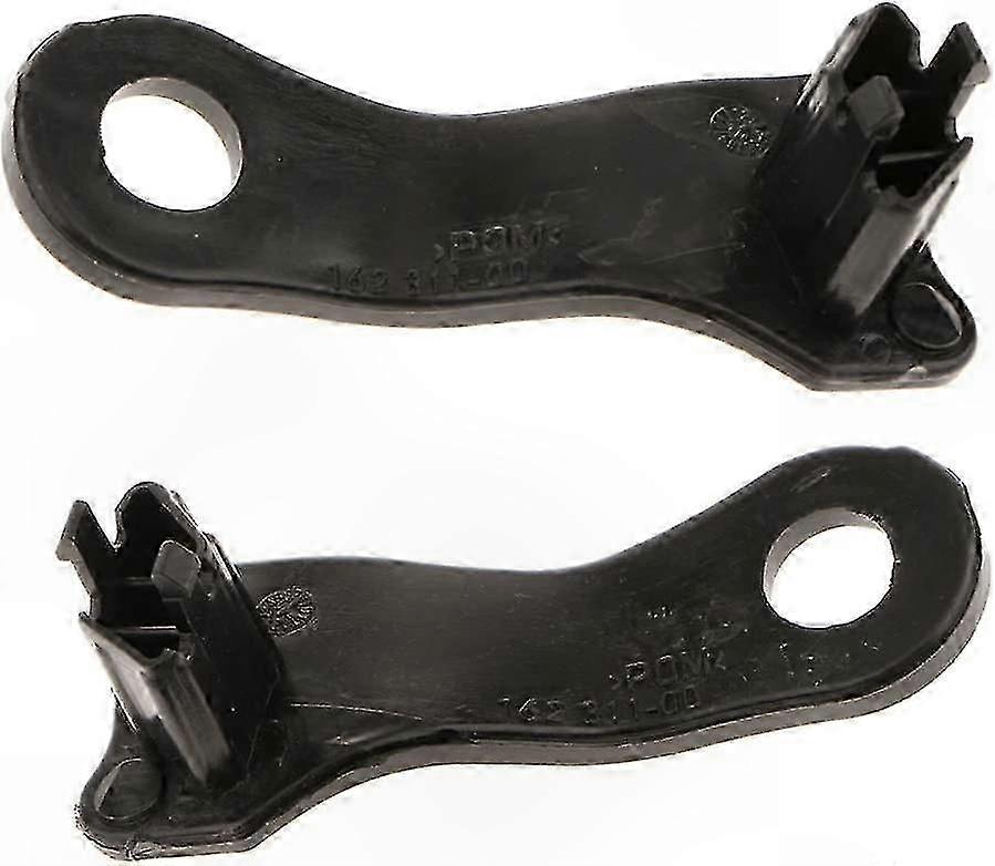 Back Seat Headlight Bracket with Carabiner, Black, 2 Pcs