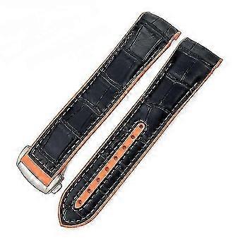Rubber Omega Seamaster Waterproof Sports Watch Band with Silicone 20mm Width