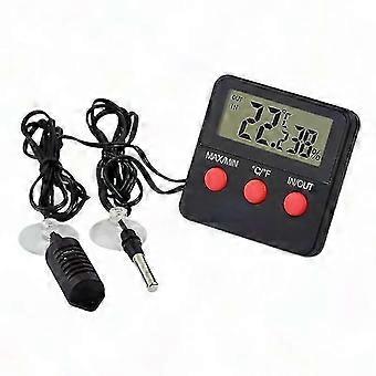1pcs Pet Hygrometer compatible with Small Animals - Digital Humidity & Temperature Monitor