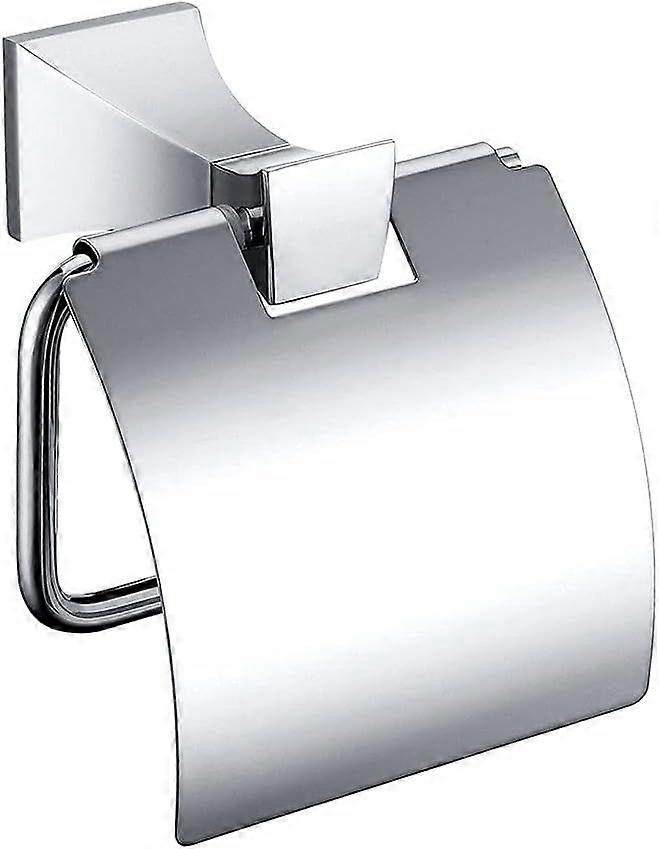 Towel Rail Solid Brass Bathroom Kit Set, Chrome Robe Hook, Paper