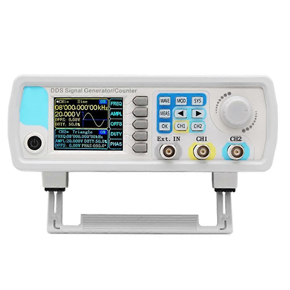 60MHz 2 Channel  DDS Arbitrary Waveform Function Pulse Signal Generator Frequency Meter JDS6600