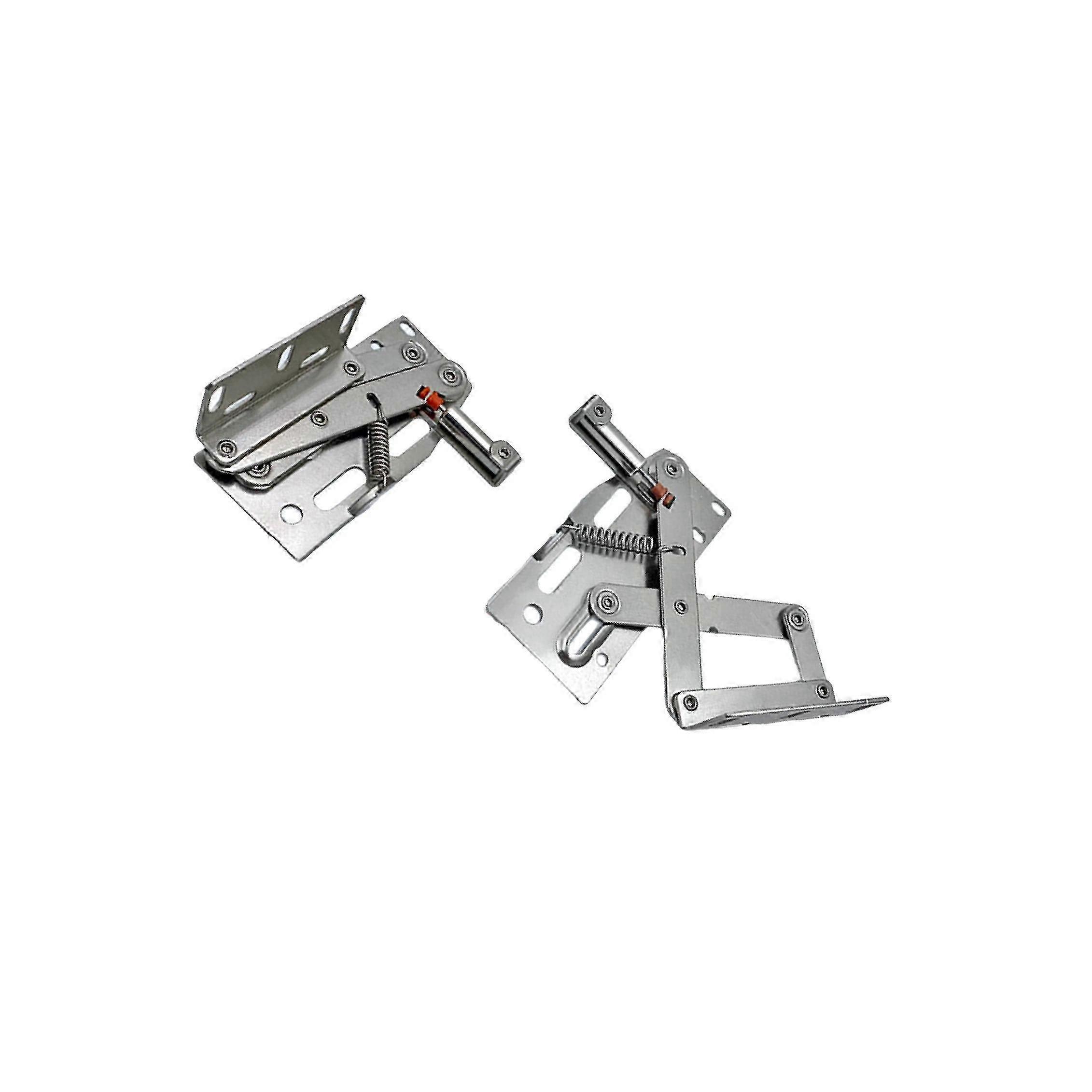 2Pcs Tip Out Tray Hinges Compact Scissors Damping Hinge compatible with Closets Bookcases