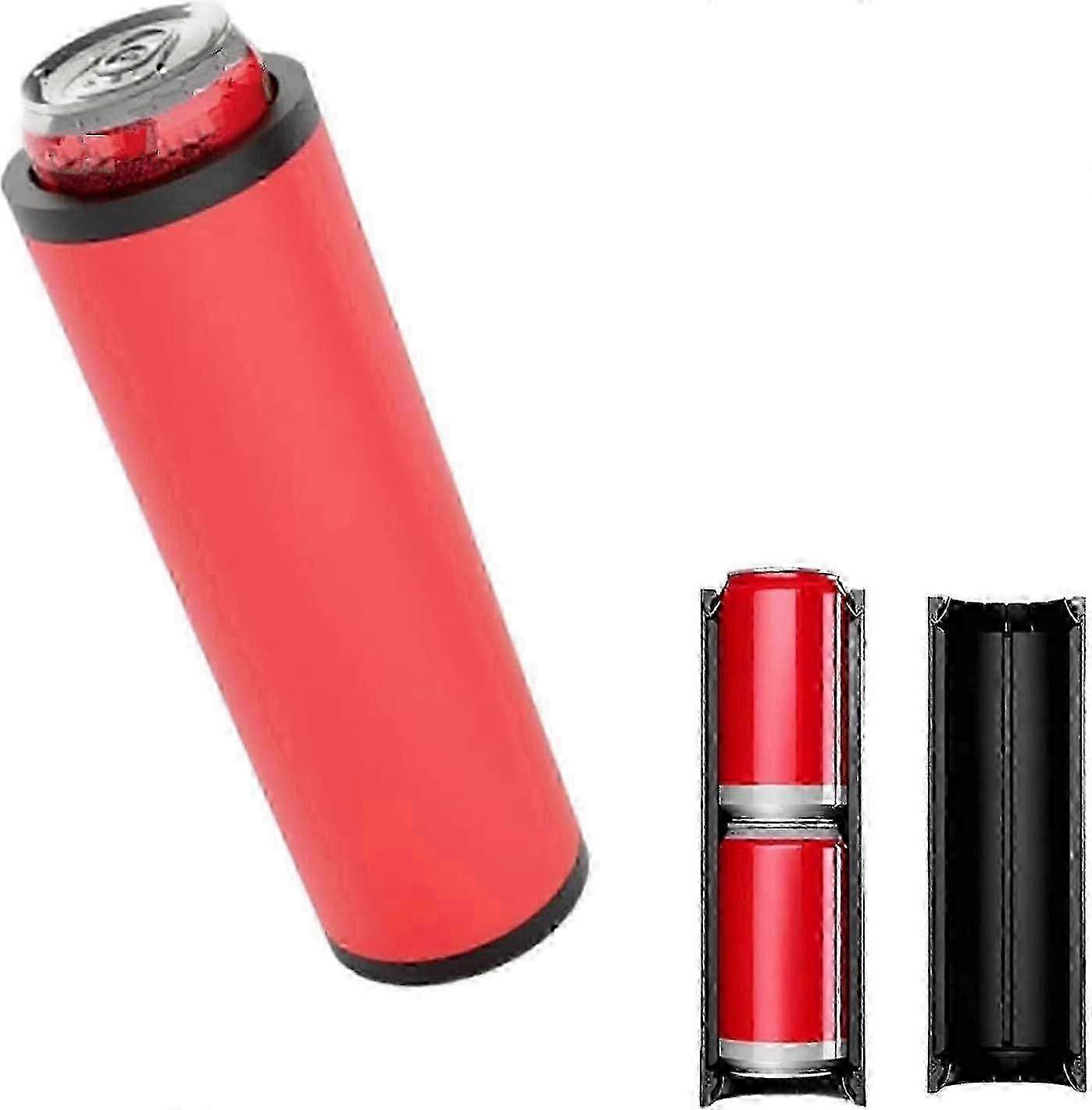 Double Can Insulation Sleeve with Slide Refill 355ml*2 Camping Tactical Cooling Rack