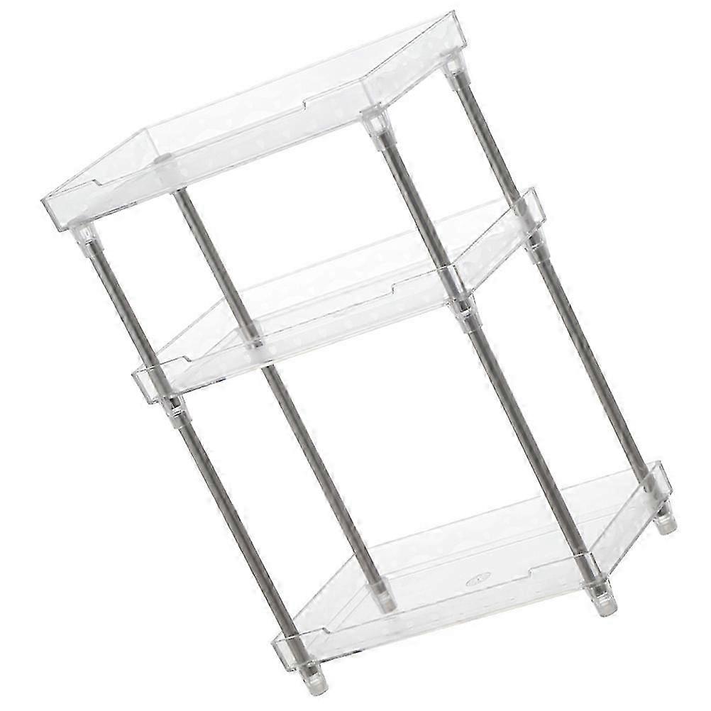 Multilayer Bathroom Cosmetic Rack Organizer compatible with Storage Use